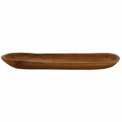 Coupon 🛒 Grayson Lane Brown Teak Wood Tray ⭐