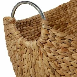 Hot Sale ⌛ Grayson Lane Brown Sea Grass Storage Baskets - Set of 4 ⭐ -GRAYSON LANE Sales 2022 330860020 AlternateImage3 l