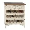 Best deal 🔔 Grayson Lane 14-in x 32-in White Wood Wine rack 💯