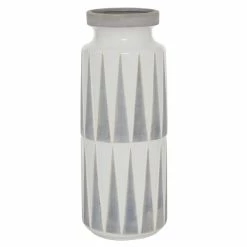 Wholesale ⭐ Grayson Lane Grey Traditional Ceramic Vase 😀
