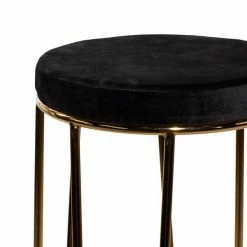 Flash Sale 👍 Grayson Lane Gold Bar Height (27-in to 35-in) Upholstered Bar Stool ⌛ -GRAYSON LANE Sales 2022 330860048 AlternateImage3 l