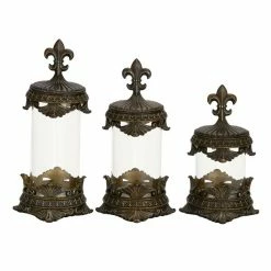 Best deal 🥰 Grayson Lane Brass Canisters - Set of 3 🔥