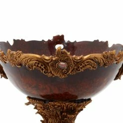 Best reviews of 😍 Grayson Lane Gold Resin Decorative Bowl 🛒 -GRAYSON LANE Sales 2022 330860054 AlternateImage2 l