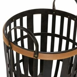 Discount ✔️ Grayson Lane Black Bamboo Storage Baskets - Set of 2 😀 -GRAYSON LANE Sales 2022 330860055 AlternateImage3 l