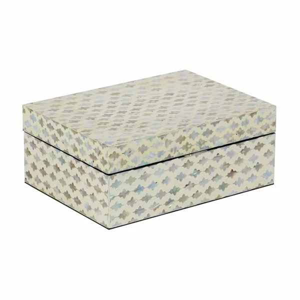 Hot Sale ๐ Grayson Lane White Coastal Mother of Pearl Boxes - Set of 2 ๐คฉ 5 Hot Sale ๐ Grayson Lane White Coastal Mother of Pearl Boxes - Set of 2 ๐คฉ - Image 5