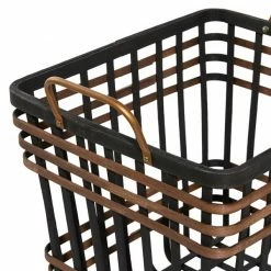 New 🥰 Grayson Lane Black Sea Grass Storage Baskets - Set of 2 🌟 -GRAYSON LANE Sales 2022 330860076 AlternateImage3 l