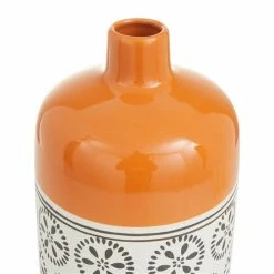 Deals ⭐ Grayson Lane Orange and White Stoneware Vase ✨ -GRAYSON LANE Sales 2022 330860078 AlternateImage3 l