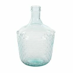Best deal 👍 Grayson Lane 17-in x 10-in Farmhouse Vase - Blue Glass - 🛒 -GRAYSON LANE Sales 2022 330861402 AlternateImage4 l