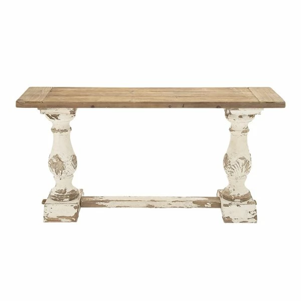 Cheapest β Grayson Lane Grayson Lane 29-in x 59-in Vintage Console Table - White Wood π 1 Cheapest β Grayson Lane Grayson Lane 29-in x 59-in Vintage Console Table - White Wood π
