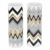 Budget 🔥 Grayson Lane Set of 2 5-in x 14-in Contemporary Vase - White Dolomite ❤️