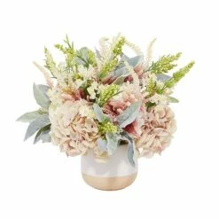 Outlet 🥰 Grayson Lane 24-in x 27-in Natural Artificial Foliage - Multi Colored Plastic and Ceramic ❤️