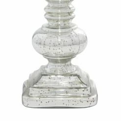 Wholesale 🔔 Grayson Lane 14-in x 6-in Traditional Candle Holder - Silver Glass 🎁 8 Wholesale 🔔 Grayson Lane 14-in x 6-in Traditional Candle Holder - Silver Glass 🎁 -GRAYSON LANE Sales 2022 330861433 AlternateImage4 l