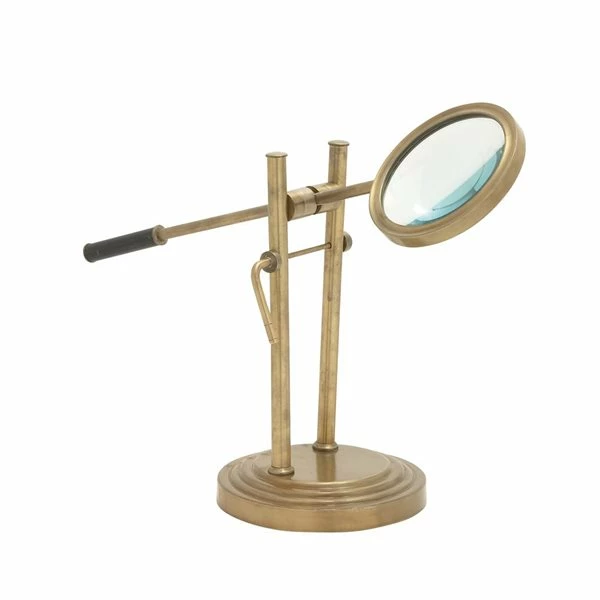 Cheap 👏 Grayson Lane 25-in x 8-in x 8-in Traditional Magnifying Glass - Gold Aluminum 🛒 1 Cheap 👏 Grayson Lane 25-in x 8-in x 8-in Traditional Magnifying Glass - Gold Aluminum 🛒