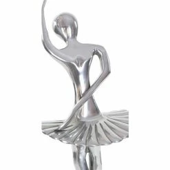 Buy ⌛ Grayson Lane 28-in x 13-in Ballerina Sculpture - Silver Aluminum 😍 -GRAYSON LANE Sales 2022 330861449 AlternateImage2 l