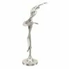 Buy ⌛ Grayson Lane 28-in x 13-in Ballerina Sculpture - Silver Aluminum 😍