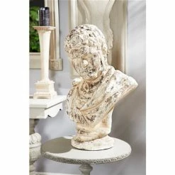 Cheapest ✔️ Grayson Lane 26-in x 17-in Vintage Sculpture - Beige Resin Bust 😍 -GRAYSON LANE Sales 2022 330861458 AlternateImage1 l