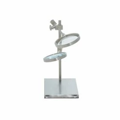 Buy 🤩 Grayson Lane 9-in x 12-in x 5-in Traditional Magnifying Glass - Silver Aluminum 🎁 -GRAYSON LANE Sales 2022 330861462 AlternateImage4 l