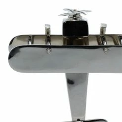 Cheap 💯 Grayson Lane 4-in x 8-in Modern Plane Sculpture - Silver Aluminum 🔥 -GRAYSON LANE Sales 2022 330861463 AlternateImage2 l