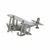 Cheap 💯 Grayson Lane 4-in x 8-in Modern Plane Sculpture - Silver Aluminum 🔥