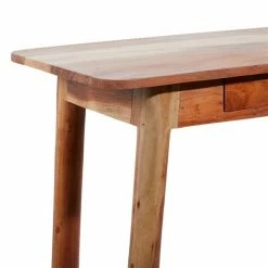 Best Sale 👏 Grayson Lane 29-in x 45-in Modern Console Table - Natural Brown Wood ✔️ -GRAYSON LANE Sales 2022 330861471 AlternateImage4 l