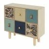 New ⭐ Grayson Lane 12-in x 14-in Eclectic Jewelry Box - Blue Wood ⌛