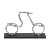 Best deal 🧨 Grayson Lane 9-in x 14-in Bicycle Industrial Sculpture - Silver Aluminum 🔔