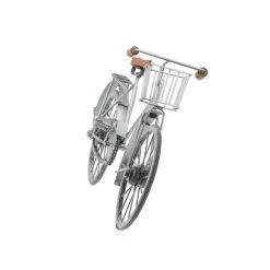 Top 10 ❤️ Grayson Lane 10-in x 19-in Bicycle Vintage Sculpture - Silver Metal ❤️ -GRAYSON LANE Sales 2022 330861480 AlternateImage3 l