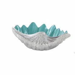 Best reviews of 👍 Grayson Lane 3-in x 12-in Coastal Serving Bowl - Silver Metal 🔔 -GRAYSON LANE Sales 2022 330861486 AlternateImage4 l
