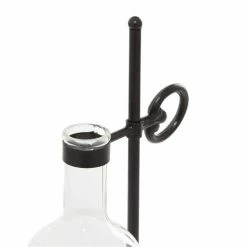 Outlet ⭐ Grayson Lane 15-in x 7-in Contemporary Vase - Clear Metal ✨ -GRAYSON LANE Sales 2022 330861494 AlternateImage2 l