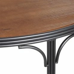 Top 10 ❤️ Grayson Lane Grayson Lane 31-in x 34-in Industrial Console Table - Brown Metal 👏 -GRAYSON LANE Sales 2022 330861501 AlternateImage4 l