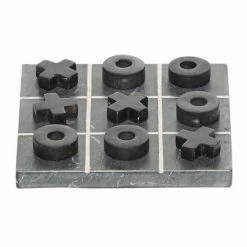 Budget ⌛ Grayson Lane 1-in x 6-in Contemporary Game Set - Black Marble 💯