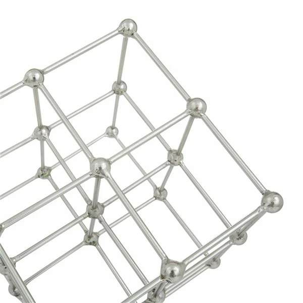 Coupon 🛒 Grayson Lane 12-in x 9-in Modern Sculpture - Silver Marble 🎉 3 Coupon 🛒 Grayson Lane 12-in x 9-in Modern Sculpture - Silver Marble 🎉 - Image 3