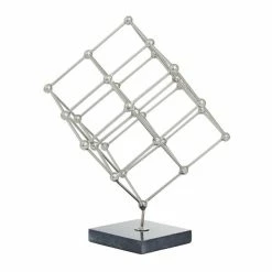 Coupon 🛒 Grayson Lane 12-in x 9-in Modern Sculpture - Silver Marble 🎉 8 Coupon 🛒 Grayson Lane 12-in x 9-in Modern Sculpture - Silver Marble 🎉 -GRAYSON LANE Sales 2022 330861510 AlternateImage3 l
