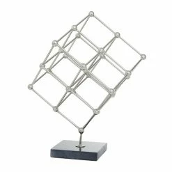 Coupon 🛒 Grayson Lane 12-in x 9-in Modern Sculpture - Silver Marble 🎉 9 Coupon 🛒 Grayson Lane 12-in x 9-in Modern Sculpture - Silver Marble 🎉 -GRAYSON LANE Sales 2022 330861510 AlternateImage5 l