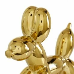 Best Pirce 🤩 Grayson Lane Set of 2 7-in, 9-in Gold Contemporary 🦮 Dog Sculpture - Porcelain 🛒 -GRAYSON LANE Sales 2022 330861517 AlternateImage2 l