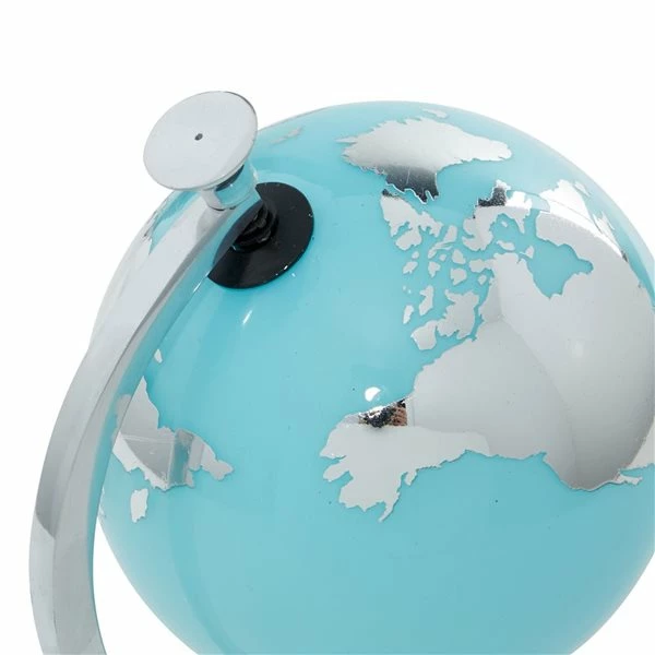 Coupon 😍 Grayson Lane 10-in x 5-in Modern Decorative Globe - Silver Ceramic 🎉 3 Coupon 😍 Grayson Lane 10-in x 5-in Modern Decorative Globe - Silver Ceramic 🎉 - Image 3