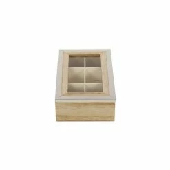 Top 10 🔥 Grayson Lane Set of 2 9-in x 3-in Light Brown Natural Jewelry Box - Wood 🤩 -GRAYSON LANE Sales 2022 330861526 AlternateImage4 l