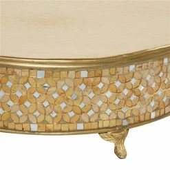 Promo 🎉 Grayson Lane Set of 3 12-in, 16-in, 18-in Gold Glam Cake Stand - Metal 🔥 -GRAYSON LANE Sales 2022 330861529 AlternateImage2 l