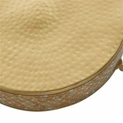 Promo 🎉 Grayson Lane Set of 3 12-in, 16-in, 18-in Gold Glam Cake Stand - Metal 🔥 -GRAYSON LANE Sales 2022 330861529 AlternateImage3 l