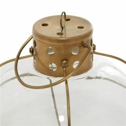 Cheapest 🧨 Grayson Lane Set of 3 7-in x 8-in Rustic Lantern - Multi Coloured Metal 🎁 -GRAYSON LANE Sales 2022 330861530 AlternateImage4 l