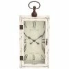 Best reviews of 🥰 Grayson Lane Analog Rectangle Wall Standard Clock - 28-in x 12-in 👍