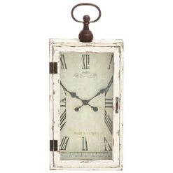 Best reviews of 🥰 Grayson Lane Analog Rectangle Wall Standard Clock - 28-in x 12-in 👍