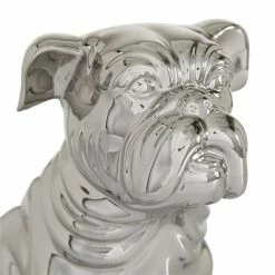 Wholesale 🥰 Grayson Lane 11-in x 11-in Glam Sculpture - Silver Ceramic 🦮 Dog 🧨 -GRAYSON LANE Sales 2022 330861540 AlternateImage2 l