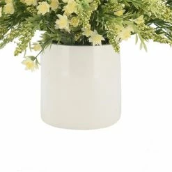 Budget 🎁 Grayson Lane 32-in x 21-in Natural Artificial Foliage - White Plastic and Ceramic 🛒 -GRAYSON LANE Sales 2022 330861542 AlternateImage3 l