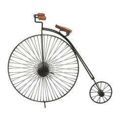 Brand new 🔔 Grayson Lane 15-in x 17-in Industrial Sculpture - Metal Cyclists ⭐ -GRAYSON LANE Sales 2022 330861546 AlternateImage3 l