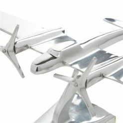 Brand new ✔️ Grayson Lane 8-in x 12-in Modern Airplane Sculpture - Silver Aluminum 💯 7 Brand new ✔️ Grayson Lane 8-in x 12-in Modern Airplane Sculpture - Silver Aluminum 💯 -GRAYSON LANE Sales 2022 330861555 AlternateImage2 l
