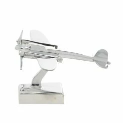 Brand new ✔️ Grayson Lane 8-in x 12-in Modern Airplane Sculpture - Silver Aluminum 💯 8 Brand new ✔️ Grayson Lane 8-in x 12-in Modern Airplane Sculpture - Silver Aluminum 💯 -GRAYSON LANE Sales 2022 330861555 AlternateImage3 l