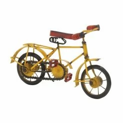 Cheapest ✔️ Grayson Lane 7-in x 11-in Vintage Sculpture - Yellow Metal Bicycle 🎉 -GRAYSON LANE Sales 2022 330861564 AlternateImage3 l