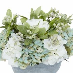 Best reviews of ✔️ Grayson Lane 19-in x 13-in Natural Artificial Foliage - Teal Plastic and Glass ⭐ -GRAYSON LANE Sales 2022 330861572 AlternateImage3 l