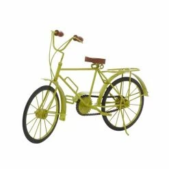 Best reviews of 🤩 Grayson Lane 12-in x 19-in Bicycle Vintage Sculpture - Green Metal 💯
